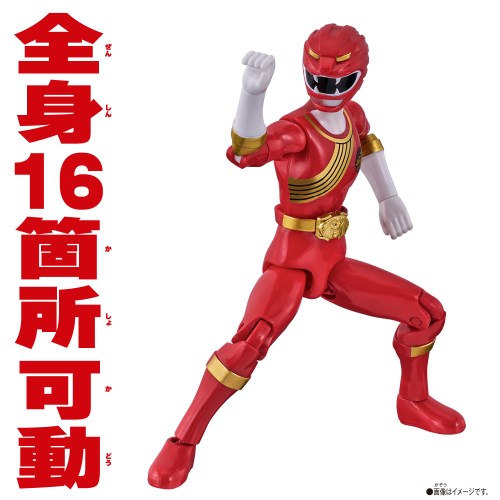 百獣戦隊ガオレンジャー アクションヒーロー ガオレッドおもちゃ