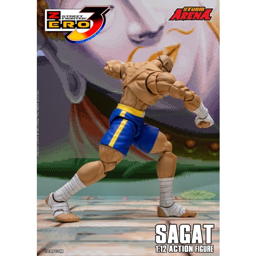 ストームコレクティブルズ　ストリートファイター II サガット フィギュア 新品未開封】 ストームコレクティブルズウルトラストリートファイター2