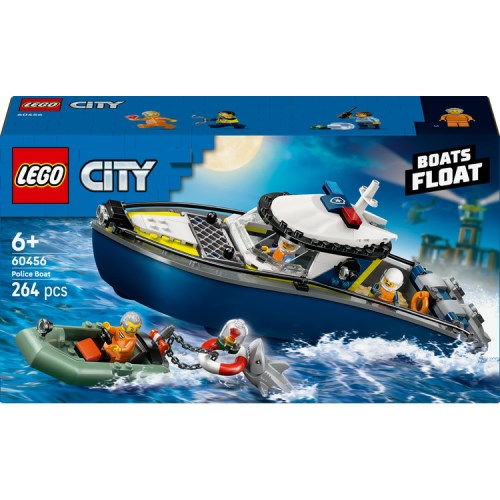 レゴ LEGO シティ ポリスボートチェイス 60456おもちゃ こども 子供