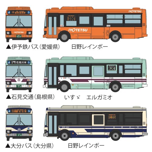 ジオコレ ザ・バスコレクション第35弾 (BOX) 【335382】 (鉄道模型