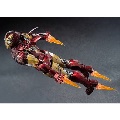 1／12 DLX Iron Man Mark 6 (Battle Damaged) (DLX アイアンマン