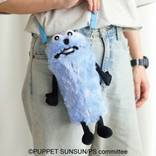 パペットスンスン もふもふペットボトルホルダーおもちゃ 雑貨