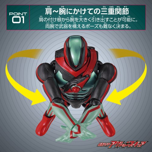 仮面ライダーアクションフィギュア ノクスナイトおもちゃ こども 子供
