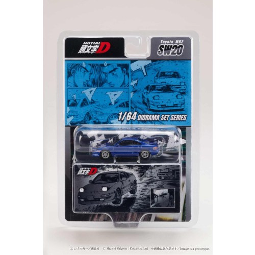 1／64 Toyota MR2 (SW20)／『頭文字D』 小柏 カイ VS 藤原 拓海