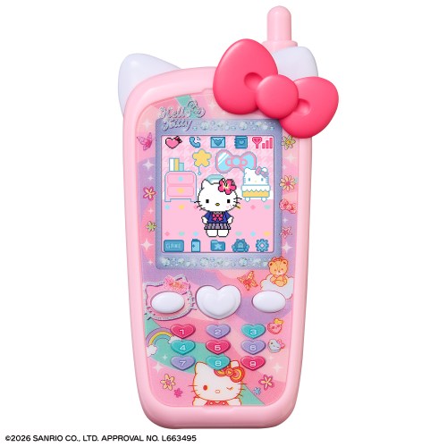 ずっと×2なかよしケータイ サンリオキャラクターズ HELLO KITTY Ver