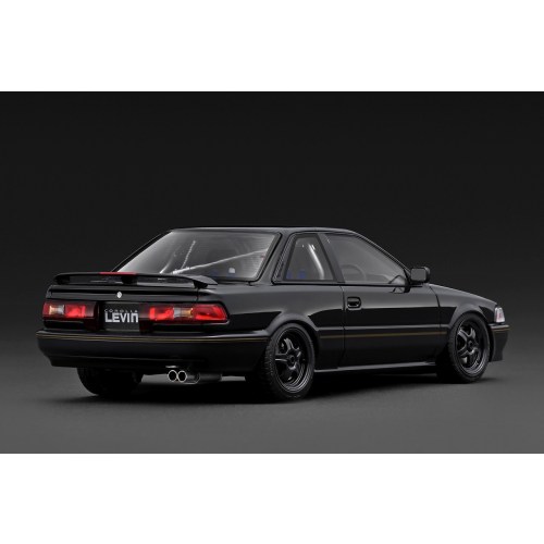 ignition model TOYOTA COROLLA LEVIN GT APEX (AE92) Black(1／18