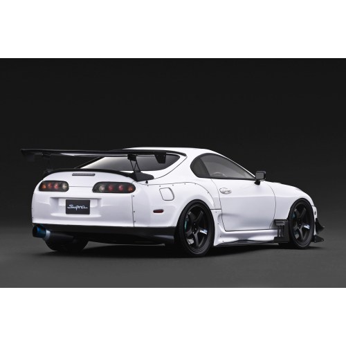 ignition model TOYOTA Supra RZ (JZA80) White(1／18 Scale) 【IG3886
