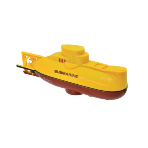 ラジコン　潜水艇 R／C U18型潜水艦 イエロー×レッド (ラジコン) : ハピネット