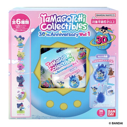 Tamagotchi Collectibles 30th Vol.1 6個 Tamagotchi Collectibles 30th Anniversary Vol.1≪種類選択不可