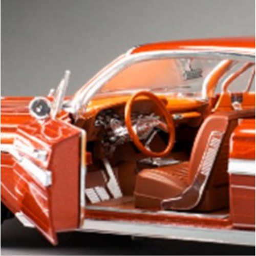 1／18 シボレー インパラ ハードトップ ローライダー 1961 オレンジ