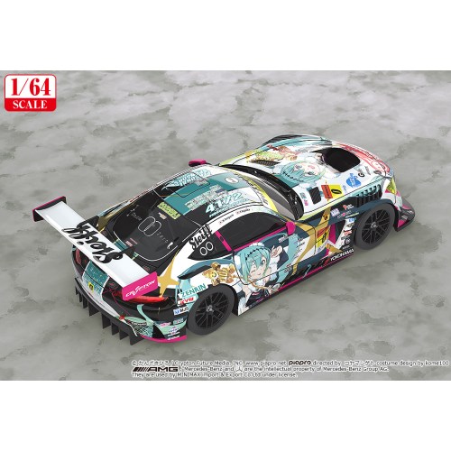 スパーク 1/64 グッドスマイル 初音ミク AMG 2018 スーパーGT 1／64 『初音ミク GTプロジェクト』 グッドスマイル 初音ミク AMG 2018
