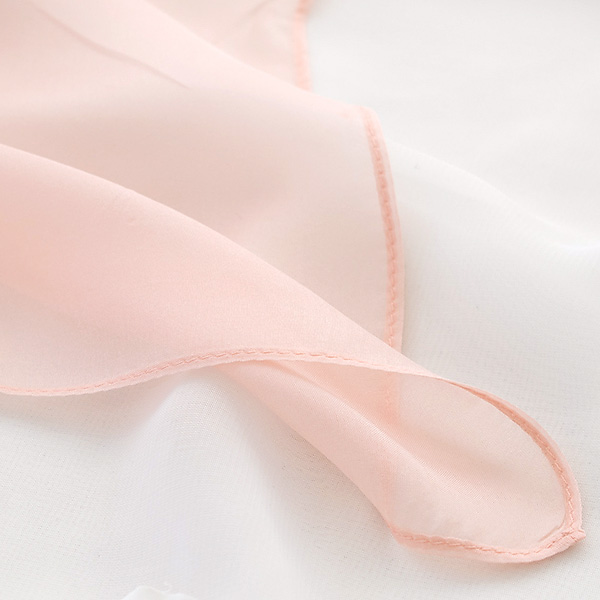 シルク100% シフォン マスクスカーフ 紫外線対策 ピンク ミント パープル グレー フリーサイズ｜eses｜07