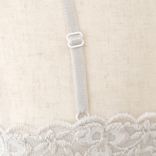 シルク カップ付きキャミソール フロントレース 日本製 ピンク グレー M/L |  | 09