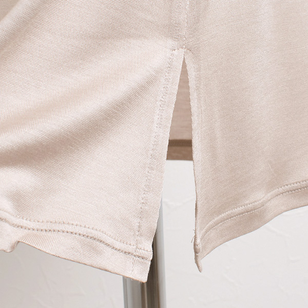 シルク100％ カップ付き ゆったりキャミスリップ 日本製 【ふわ肌シルク】レディース ベージュ ホワイト M/L |  | 13