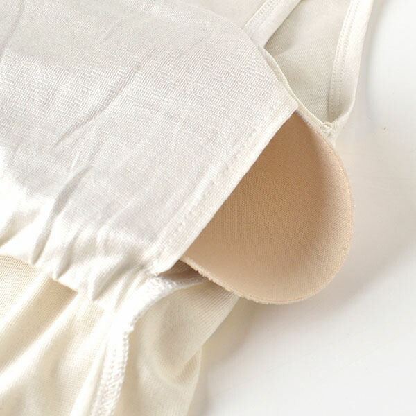 シルク100％ カップ付き タンクトップ 日本製 ゆるラク【ふわ肌シルク】 レディース ホワイト 白 ブラック 黒 ベージュ M/L |  | 08