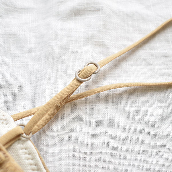 カップ裏シルク オーガニックコットン ブラトップ 日本製 レディース ベージュ M/L |  | 12