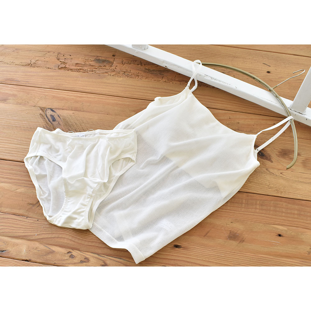 カップ裏シルク サラチュール ブラトップ 日本製 レディース ホワイト M/L |  | 03