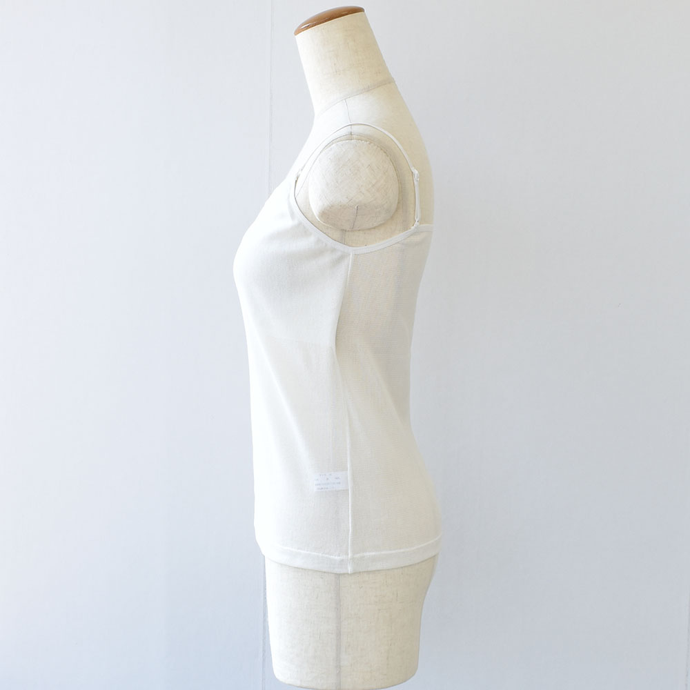 カップ裏シルク サラチュール ブラトップ 日本製 レディース ホワイト M/L |  | 06