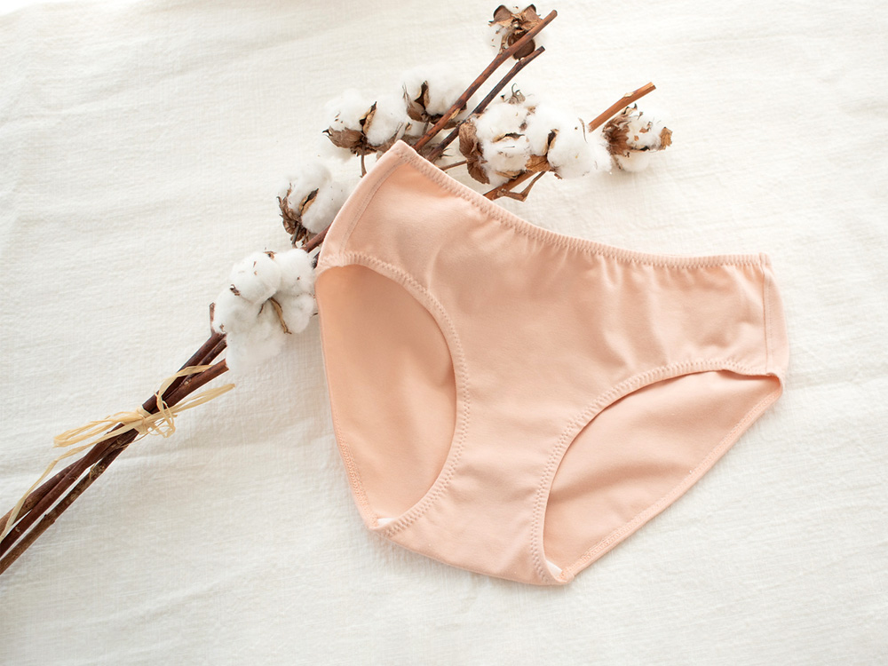 マチ裏シルク オーガニックコットン スタンダードショーツ 日本製