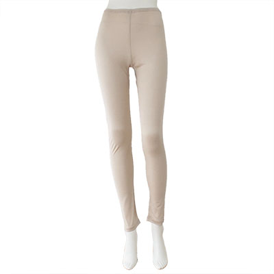 シルク100％ レギンス 日本製【ふわ肌シルク】