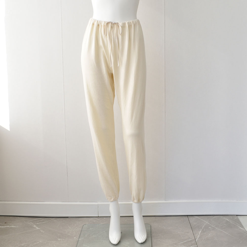 肌側シルク 外側コットン パンツ パジャマインナー 日本製