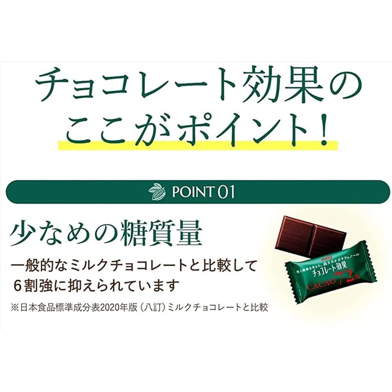 チョコレート効果 チョコレート効果カカオ72% 大容量ボックス 明治 47