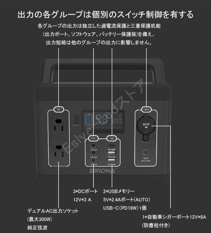 ポータブル電源 大容量 78000mAh/280Wh スマホ充電 充電器 緊急電源 車