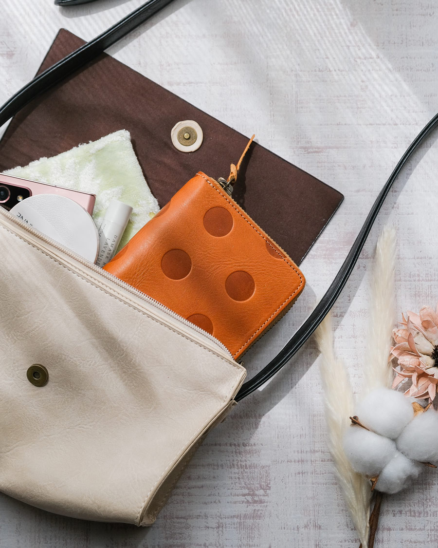 小さい目のバッグに合う