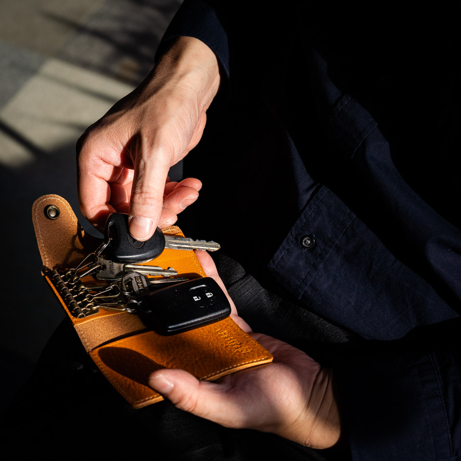 キーケースの内側