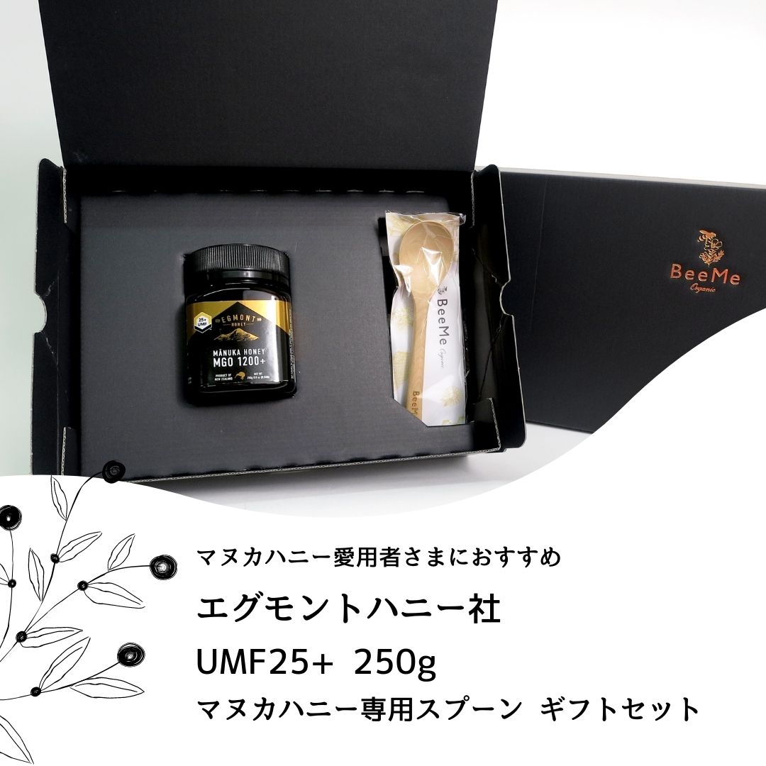 BeeMe マヌカハニーUMF25+250gマヌカハニー専用スプーンセット ギフト