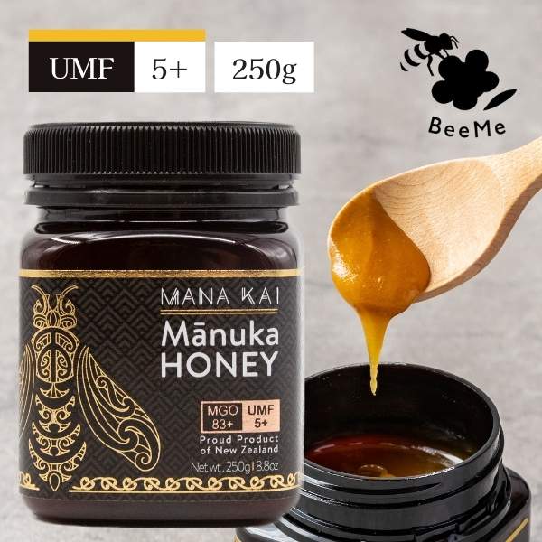 アクティブ マヌカハニー ニュージーランド産 UMF5+ 250g5個 BeeMe マヌカハニーUMF5+（MGO83+相当）250gマナカイハニー