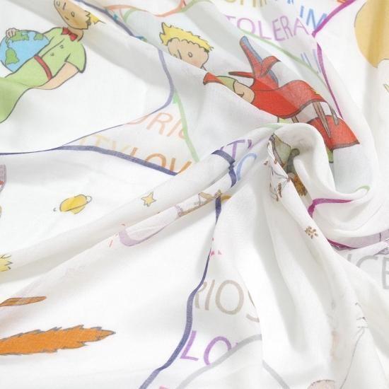 Faliero Sarti 2024春夏コレクション 80th Anniversary(80thアニバーサリー)★リトルプリンス(星の王子さま)コラボストール★の画像
