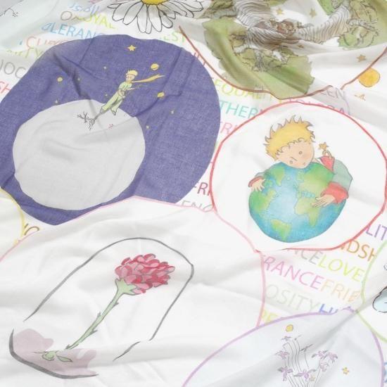Faliero Sarti 2024春夏コレクション 80th Anniversary(80thアニバーサリー)★リトルプリンス(星の王子さま)コラボストール★の画像