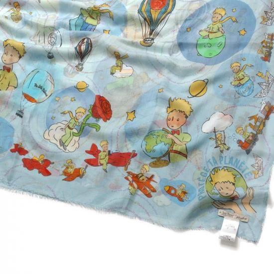 Faliero Sarti 2025春夏コレクション Immagination(イマジネーション)★リトルプリンス(星の王子さま)コラボストール★の画像
