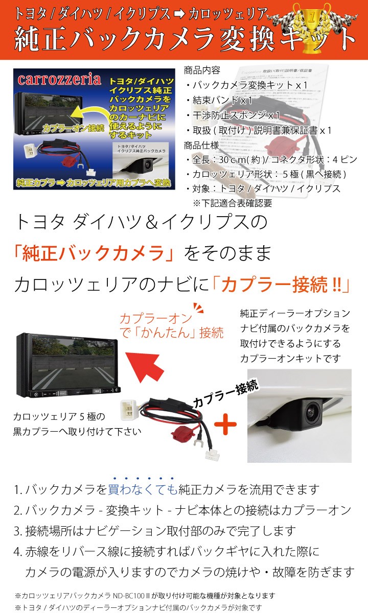 格安★HDR361GW★本体・リアカメラ・付属品・取説は、新品未使用品です★ Data System（データシステム） RCK-91J3 ハイマウントリアカメラ