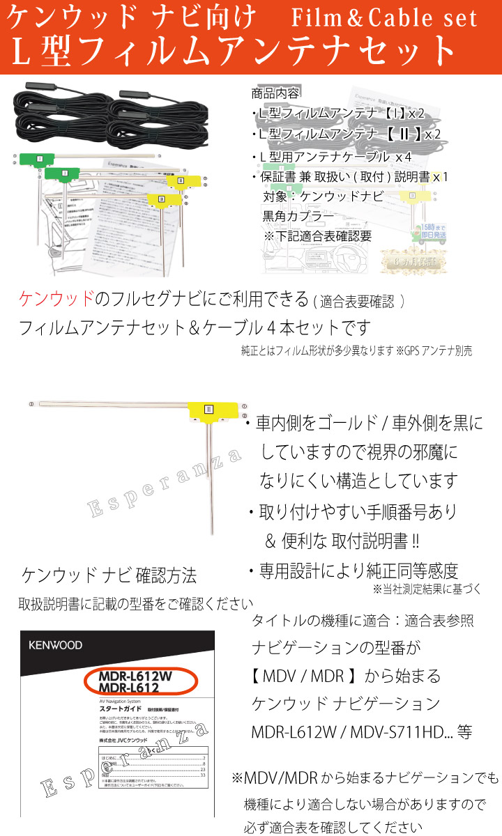 L型フィルムアンテナ