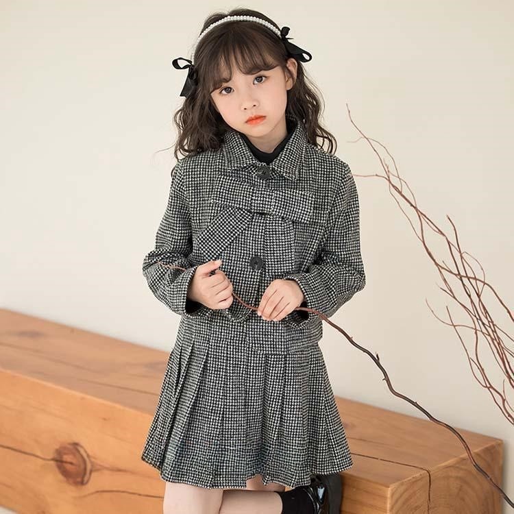 【新品】ハートポケットジャケット三点スーツ キッズ 女の子 フォーマル 入園式 入学式 入卒服 女の子 ポレロ ジャケット プリッツスカート