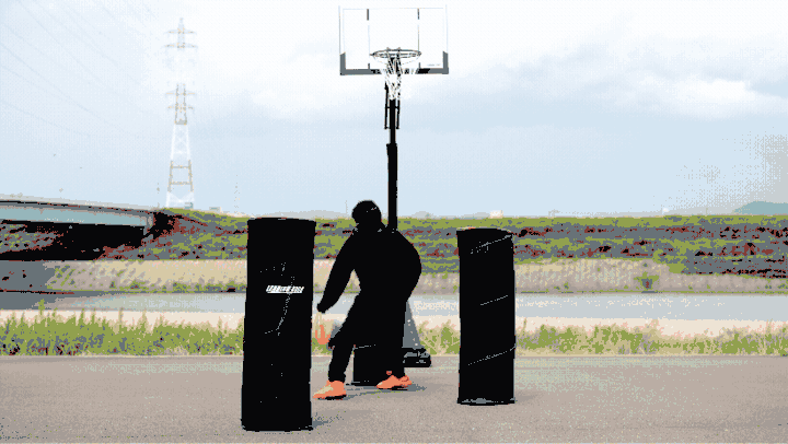 バスケ ディフェンス ポップアップディフェンダー