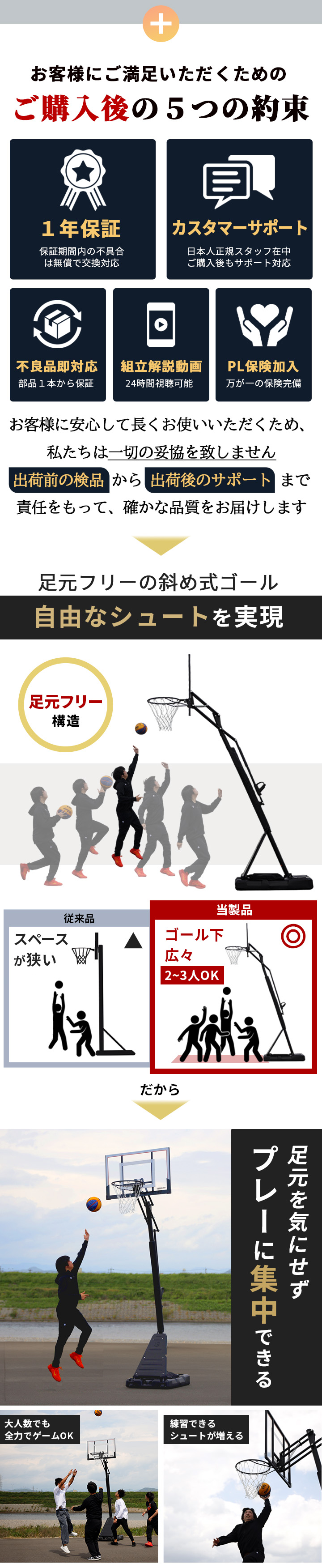 バスケットゴール