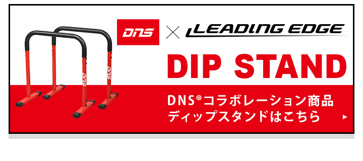 DNS × リーディングエッジ　コラボレーション商品　ディップスタンドはこちらから