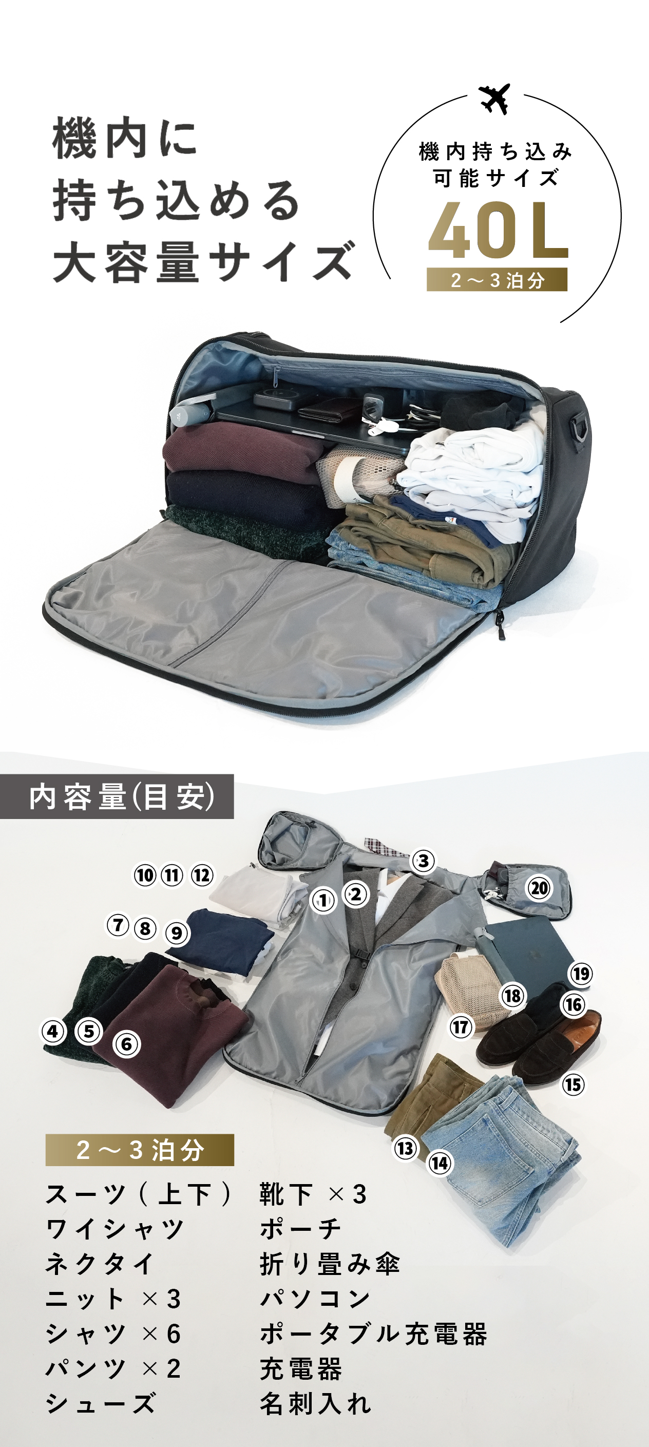 圧縮袋 圧縮 旅 出張 ビジネス コンパクト 大容量