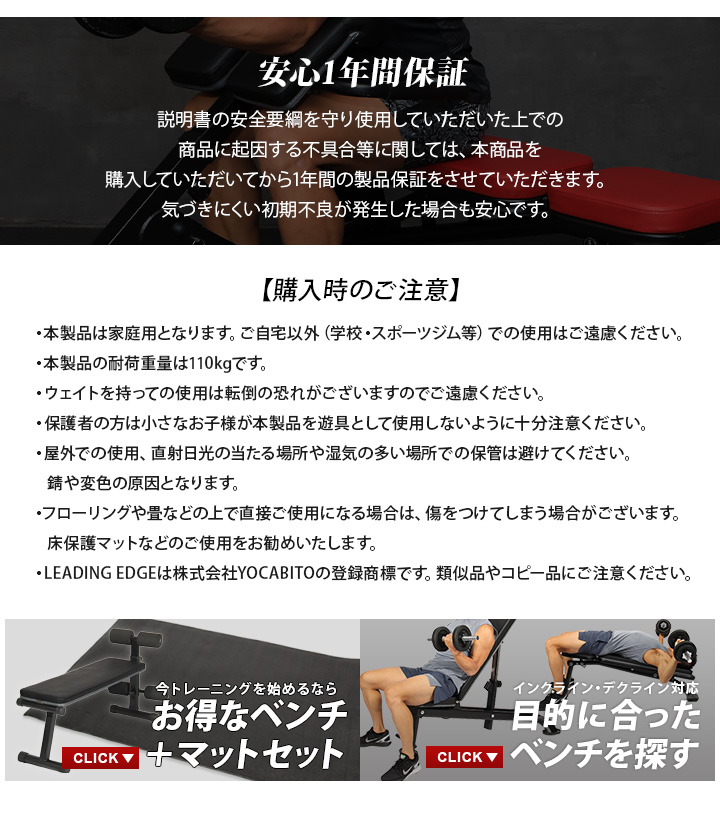 LEADING EDGE（リーディングエッジ） バックエクステンションベンチ