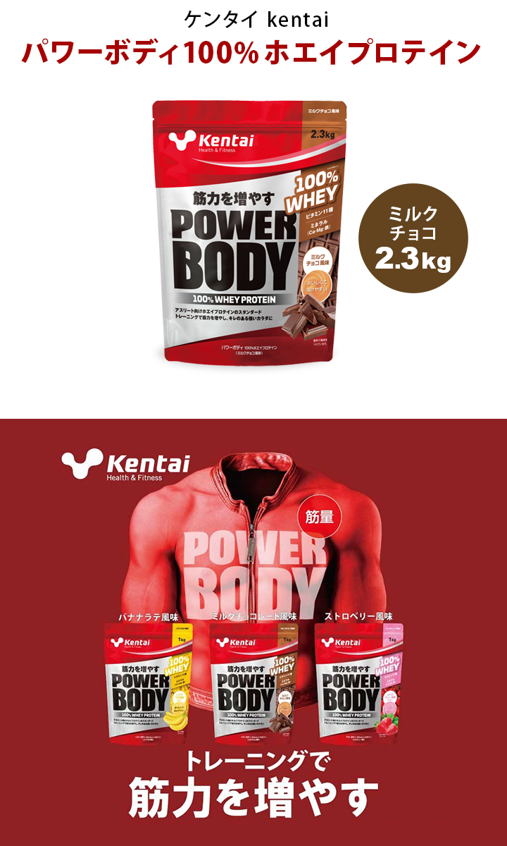 保障できる Kentai パワーボディ100%ホエイプロテイン ストロベリー風味350g Kentai パワーボディ100%ホエイプロテイン ストロベリー風味 350g