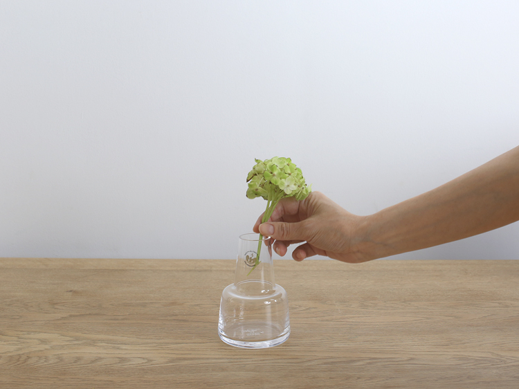 【HOLMEGAARD】Flora vase H12cm (medium neck) clear ホルムガード i-34886 | HOLMEGAARD | 05