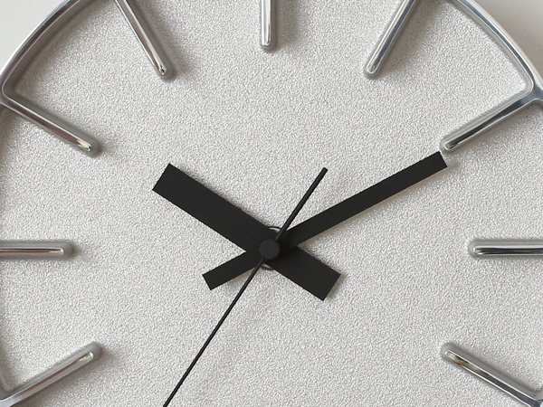 Lemnos Edge Clock (SIZE:S アルミニウム) AZ-0116 AL レムノス 壁掛時計 i-27674 | Lemnos | 02