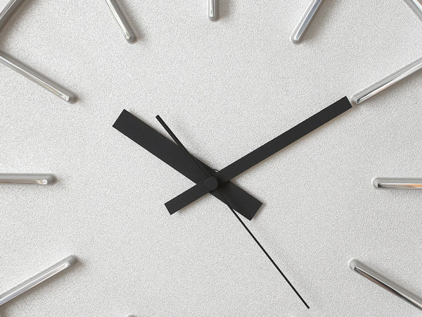Lemnos Edge Clock (SIZE:M アルミニウム) AZ 24-08 AL レムノス 壁掛時計 i-32337 | Lemnos | 02