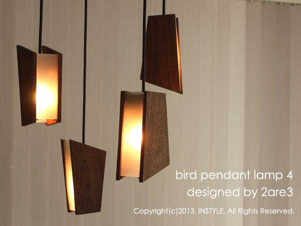 2are3 bird pendant lamp4 ペンダントランプ 丹羽望 受注生産品 29090