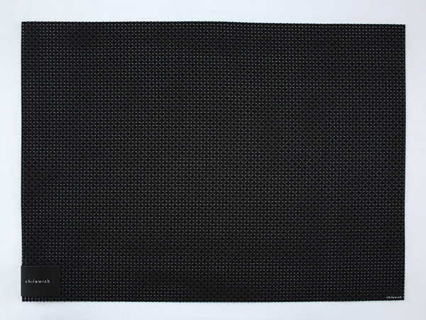 Chilewich チルウイッチ Basketweave RECTANGLE (004:black) ランチョンマット i-31247 | chilewich | 02