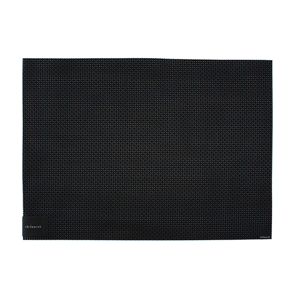 Chilewich チルウイッチ Basketweave RECTANGLE (004:black) ランチョンマット i-31247 | chilewich