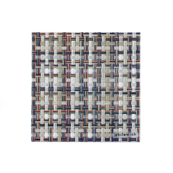 【chilewich】チルウィッチ Basketweave COASTER (056:BonBon) 【メール便配送可】 31249 | chilewich